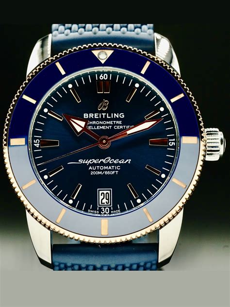 two tone breitling superocean band|breitling superocean and heritage.